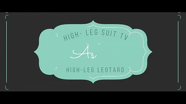 Vroči Asuka High-Leg Leotard black legs, ass-fetish image video solo (Original edited version topli filmi