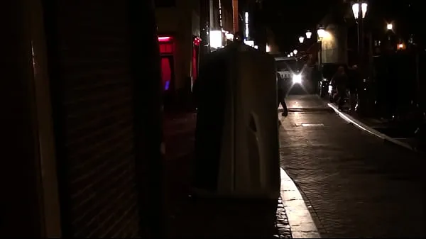 Vroči Outside Urinal in Amsterdam topli filmi