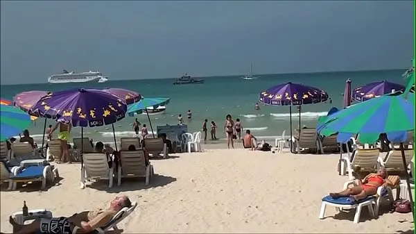 Quente Patong Beach Phuket Tailândia Filmes quentes