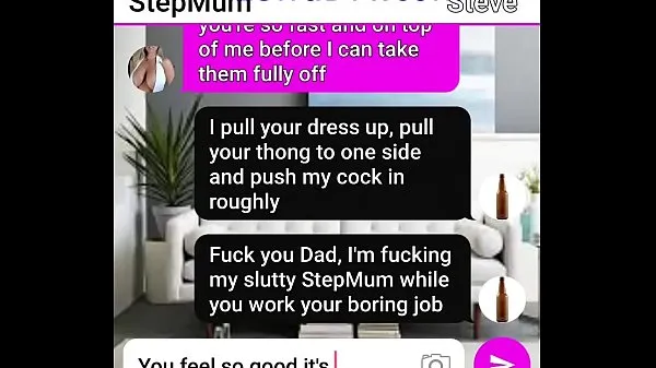 Quente Text roleplay Mum has deep sofa fuck with StepSon Filmes quentes