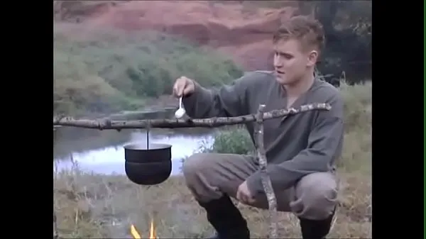 Menő Scene from russian porn movie "neulovimie msiteli". Awesome threesome 1 blonde boy with 3 girls (busty blonde, sly brunnette and teen-like redhead in glasses). He cook on fire, they thank him meleg filmek