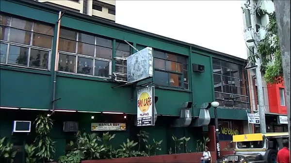 Kuumia Manila Bay Cafe in the Philippines lämpimiä elokuvia