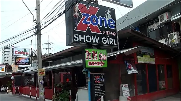 뜨거운 Soi Walking Street Pattaya Thailand 따뜻한 영화