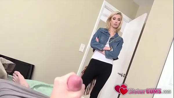 Hot Blonde Stepsister Bangs Stepbrother For Help warm Movies