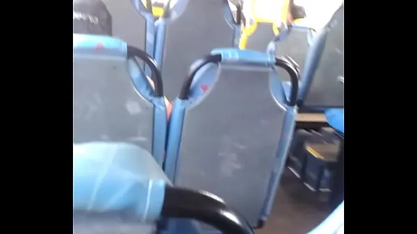 Nóng jerking off on the bus Phim ấm áp