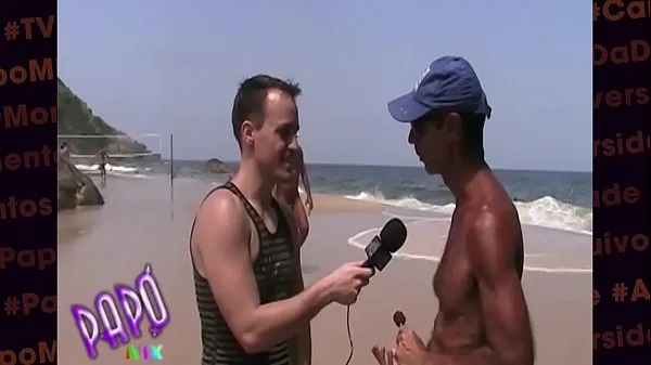 热PapoMix at Abricó Nudism Beach in Rio de Janeiro温暖的电影