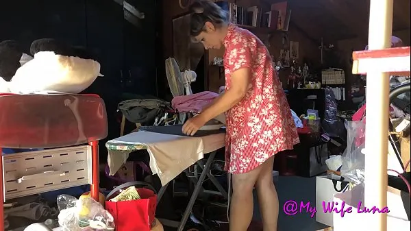 You continue to iron that I take care of you beautiful slut Filem hangat panas