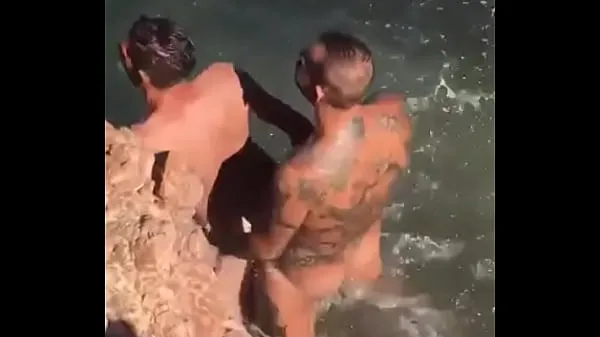 Hot Caught with my step uncle in the sea warm Movies