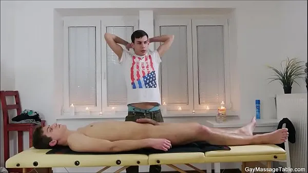 Vroči Ryan Olsen and Oscar Hart Gay Massage And Fucking topli filmi