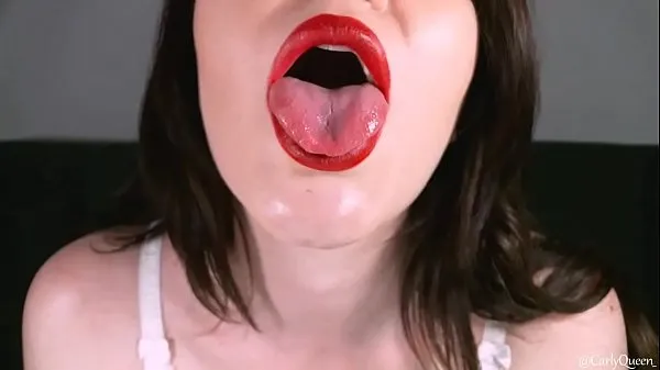 Hotte Red Lips Mouth Tease by CarlyQueenn varme film