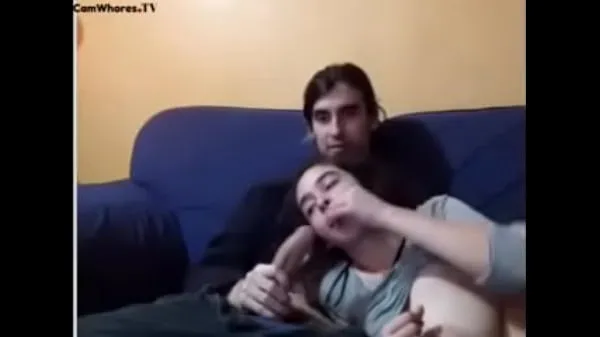 Vroči Couple has sex on the sofa topli filmi
