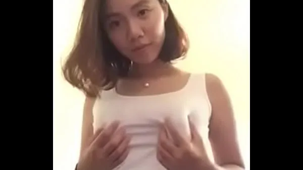 Chinese Internet celebrities self-touch 34C beauty milk Filem hangat panas