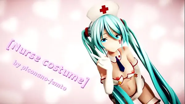 Gorące Hatsune Miku in Become of Nurse by [Piconano-Femtociepłe filmy