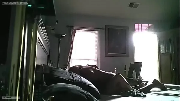 My Wife Patrice at it again with a 3rd guy while I am away, caught on spy cam Film hangat yang hangat