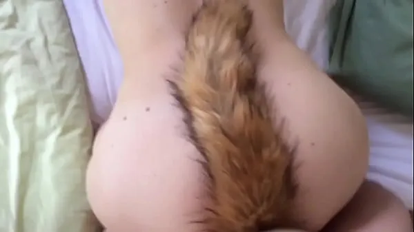 Quente Having sex with fox tails in both Filmes quentes