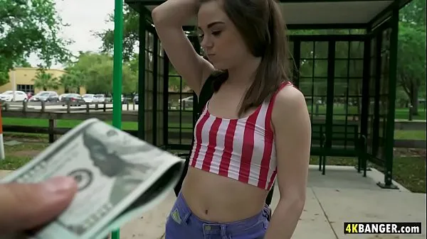 Petite Teen Megan Marx gets Surprise Dick in Van Filem hangat panas