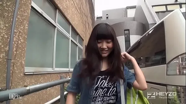 Películas calientes Intenté recoger a una estudiante universitaria que viaja sola: Ririko Aine 1 cálidas