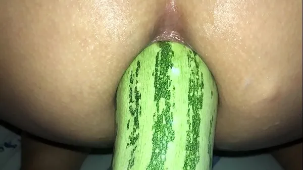 Hotte extreme anal dilation - zucchini varme filmer