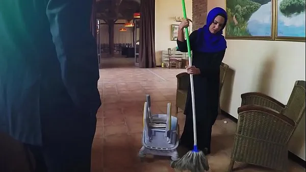 Hot ARABS EXPOSED - Poor Janitor Gets Extra Money From Boss In Exchange For Sex warm Movies