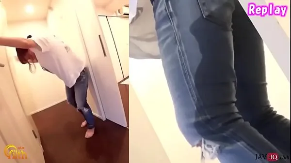 Japanese Pee Desperation and Jeans Wetting Filem hangat panas