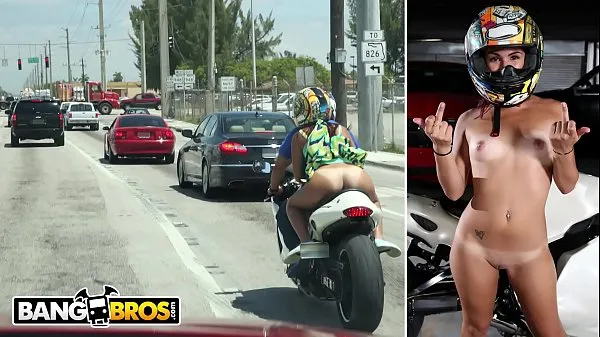 Hot BANGBROS - Big Booty Latin Babe Sophia Steele Rides A Motorcycle & A Cock warm Movies