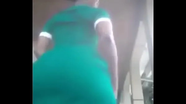 ภาพยนตร์ยอดนิยม Ghanaian big ass nurse shows twerking moves เรื่องอบอุ่น