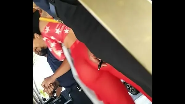 Gorące Milf In Transparent Red Pants Showing Thongciepłe filmy