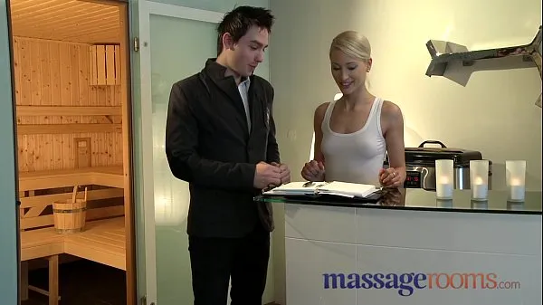 أفلام ساخنة Massage Rooms Uma rims guy before squirting and pleasuring another دافئة