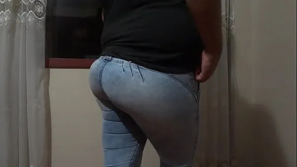 Hot In tight-fitting jeans warm Movies