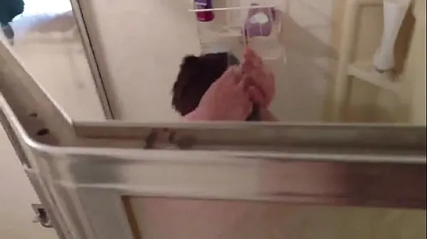 Hot Spying friend on shower warm Movies