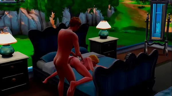 Hot Brother fucks step-sister after shower sims | SIMSFUCKING.CF warm Movies