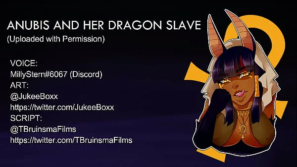 Hot ANUBIS AND HER DRAGON SLAVE ASMR warm Movies