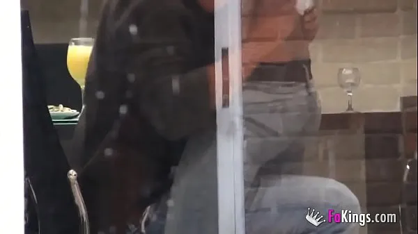 Hotte Spying my hot neighbour fucking through her window varme film