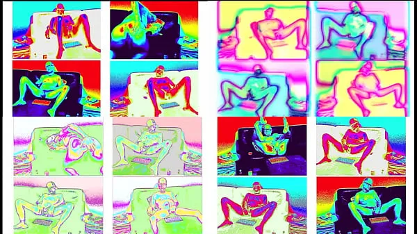 Heiße colourful cam show with orgasmwarme Filme