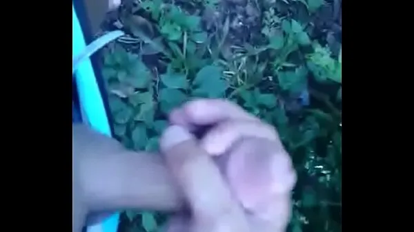 گرم Jacking off in the bush until he comes - Jerking off (Cumshot گرم فلمیں