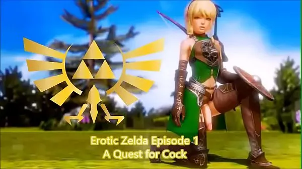 Legend of Zelda Parody - Trap Link's Quest for Cock Film hangat yang hangat