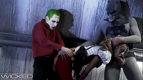 Heiße Wicked Der Joker schlägt Harley Quinnwarme Filme