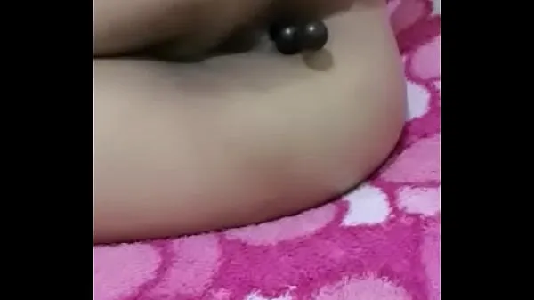 Film caldi Playing with anal dildo (Chinese ballscaldi