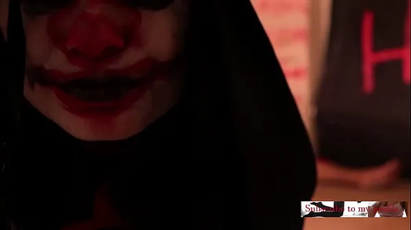 Sıcak The Joker witch k. and k. clown. halloween 2019 Sıcak Filmler
