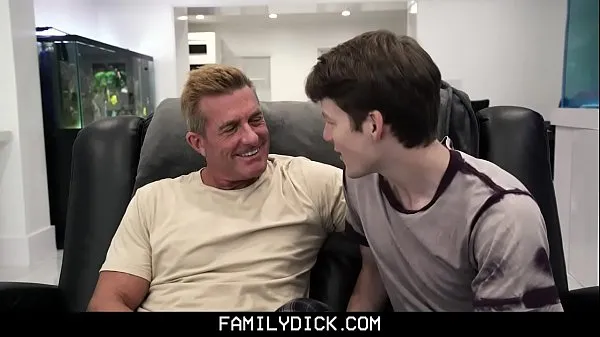 Hot FamilyDick - Sweet Boy Barebacked By His Stepdad While Learning To Workout warm Movies