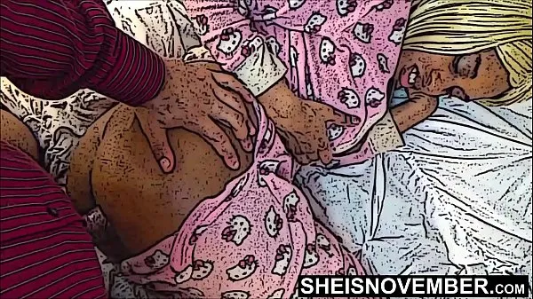 Hete Uncensored Daughter In Law Hentai Sideways Sex From Big Dick Aggressive Step Father, Petite Young Black Hottie Msnovember In Hello Kitty Pajamas on Sheisnovember warme films