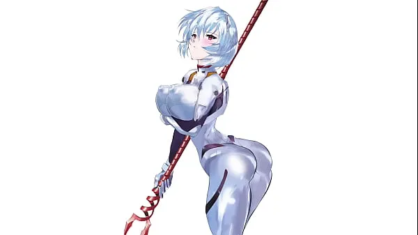 Hotte Hentai] Rei Ayanami of Evangelion has huge breasts and big tits, and a juicy ass varme film