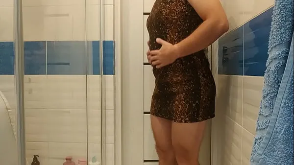 Heta Sexy ceossdresser cum in hot mini dress and gettin fuck by his girl with strapon varma filmer