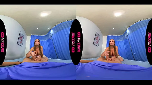 VRConk Naughty nurse treats you with her big boobs Film hangat yang hangat