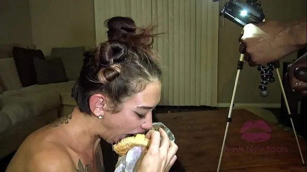 Menő visit ~ Asian Model Pays for Purging Her Food (Punished meleg filmek