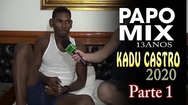 ホットな PapoMixとの特別インタビューでポルノ俳優カドゥカストロ 温かい映画