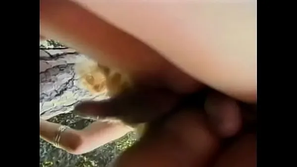 热Slender blonde tranny babe gets her asshole licked then plowed by horny guy at the wood温暖的电影