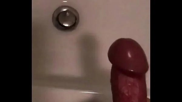 Hete feel horny during working, cum in toilet warme films