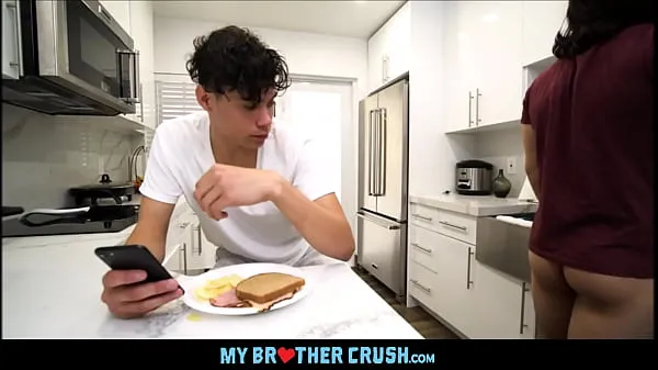 Hot Latino Twink Stepbrother Sex With His Cub Stepbrother Dante Drackis In Family Kitchen warm Movies