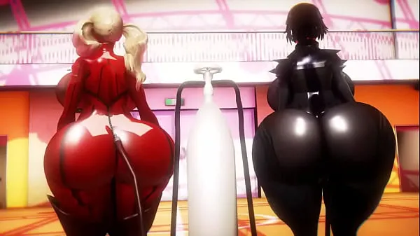 Persona 5 breast and butt growth Film hangat yang hangat